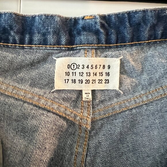 Maison Margiela Spliced Trim Denim Jeans US2 / IT38 - Picture 4 of 11